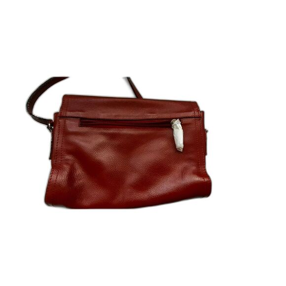 Macoly Hand free bag Red 100% Leather - Picture 4 of 8